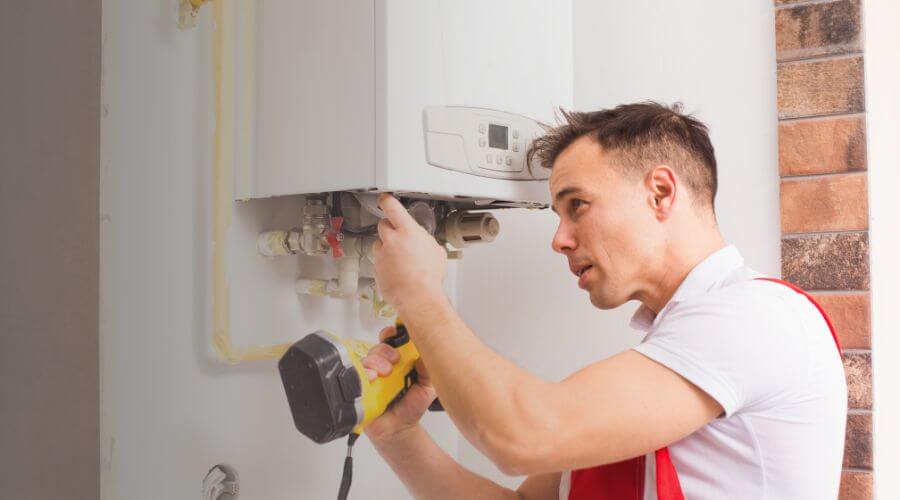 Local water heater installation in Frederika, IA